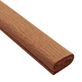 Világosbarna krepp papír